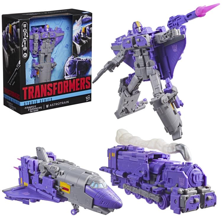 Astrotrain Studio Series 86 Leader Figure — Package Front Box Art Close-Up