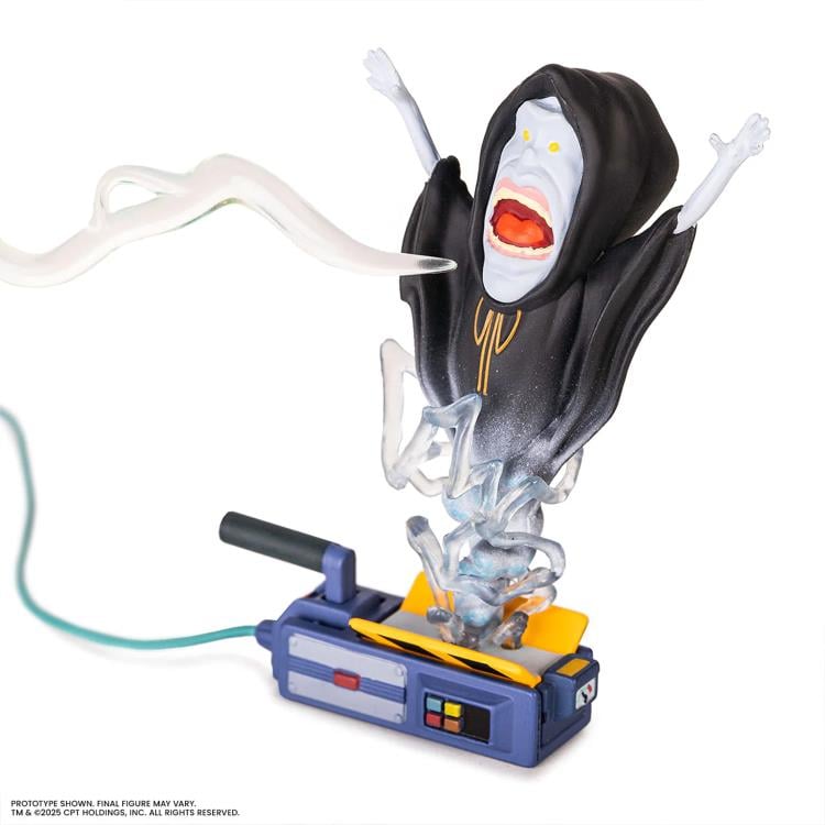 Sandman Hearse Ghost Real Ghostbusters Mondo 1/12 — Ghost with Trap Base Detail