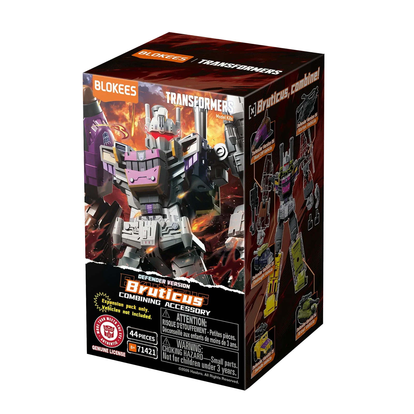 Transformers Defender Version Bruticus Combining Parts Kit