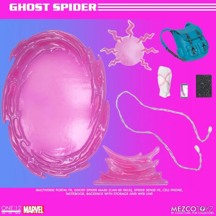 Ghost Spider (Spider-Gwen) Marvel Comics Mezco One:12 Collective