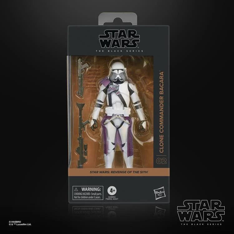 Clone Commander Bacara (Revenge of the Sith) Star Wars: The Black Series 6" Action Figure