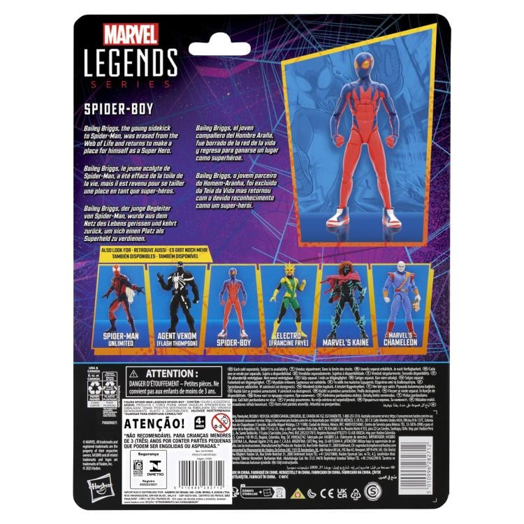 Spider-Boy Spider-Man Marvel Legends Retro Collection Action Figure