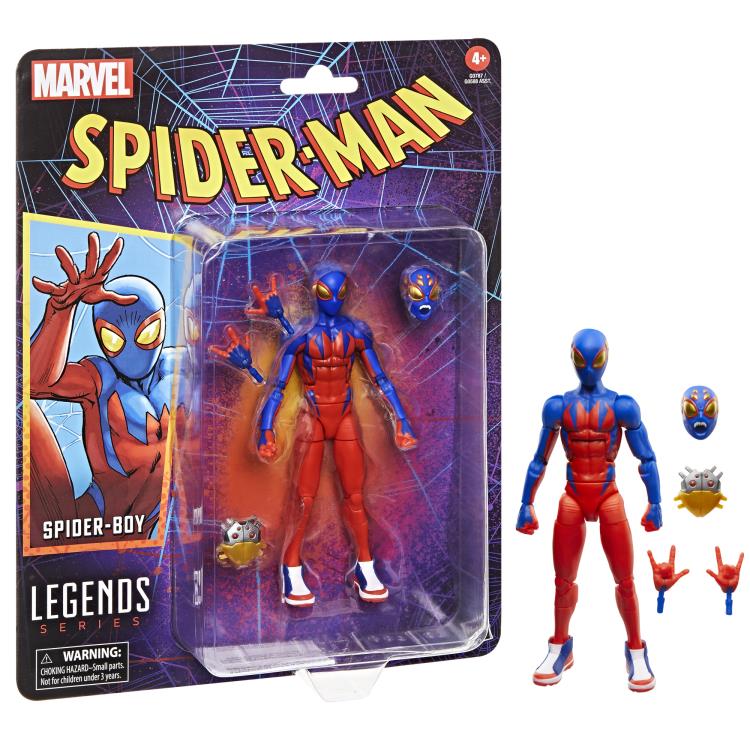 Spider-Boy Spider-Man Marvel Legends Retro Collection Action Figure