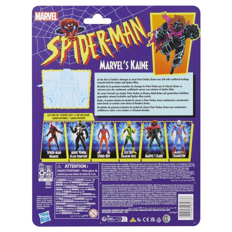Marvel's Kaine Spider-Man Marvel Legends Retro Collection Action Figure