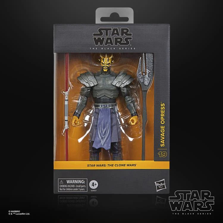 Savage Opress (The Clone Wars) Star Wars: The Black Series 6" Deluxe Action Figure