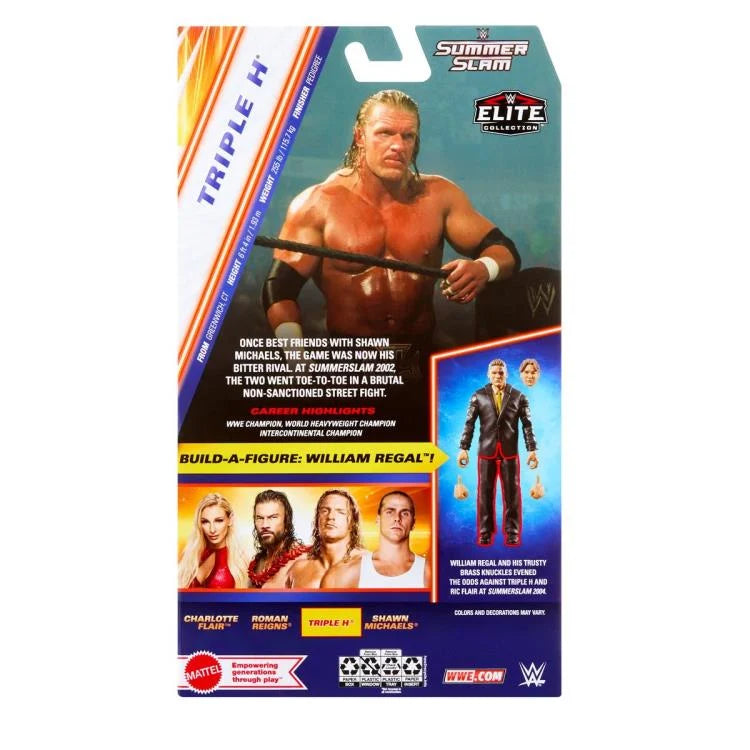 Triple H WWE Elite Collection SummerSlam (William Regal BAF)