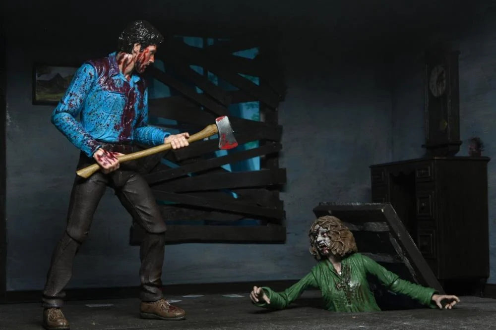 Bloody Ash & Cheryl Williams Evil Dead NECA Ultimate Action Figure Two-Pack
