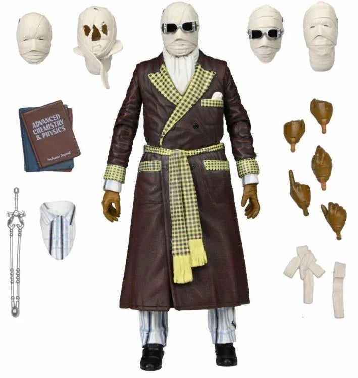 Invisible Man "Kemp House" (Color Version) Universal Monsters NECA Ultimate Action Figure
