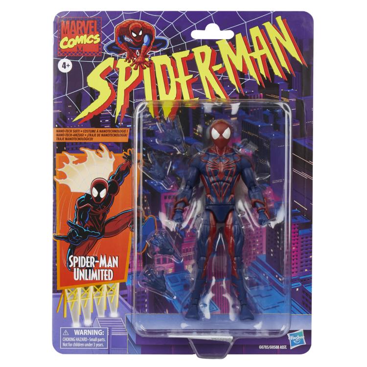 Spider-Man Unlimited Spider-Man Marvel Legends Retro Collection Action Figure