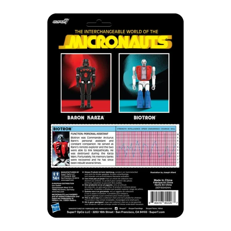 Biotron Micronauts Reaction+ Action Figure