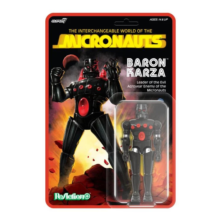 Baron Karza Micronauts Reaction+ Action Figure