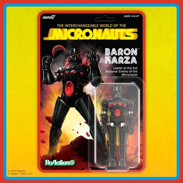 Baron Karza Micronauts Reaction+ Action Figure