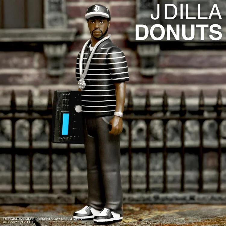 J Dilla (Donuts - Smile Album Cover) ReAction Action Figure