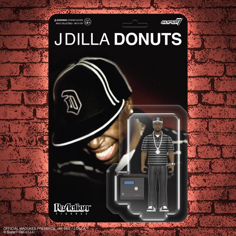 J Dilla (Donuts - Smile Album Cover) ReAction Action Figure