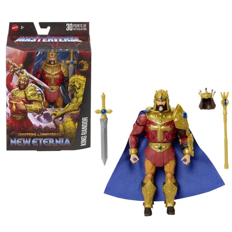 King Randor Masters of the Universe Masterverse New Eternia Action Figure