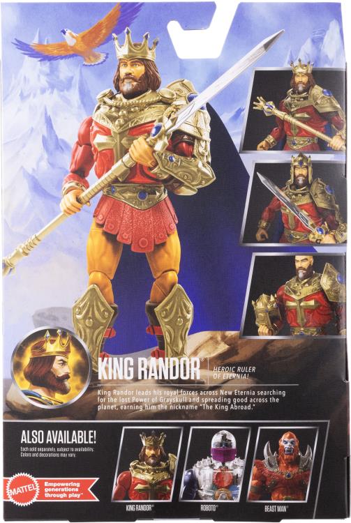 King Randor Masters of the Universe Masterverse New Eternia Action Figure