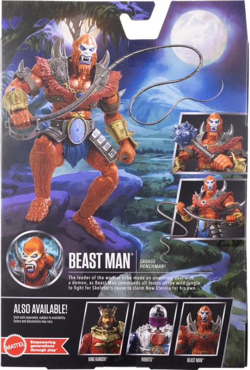 Beast Man Masters of the Universe Masterverse New Eternia Action Figure