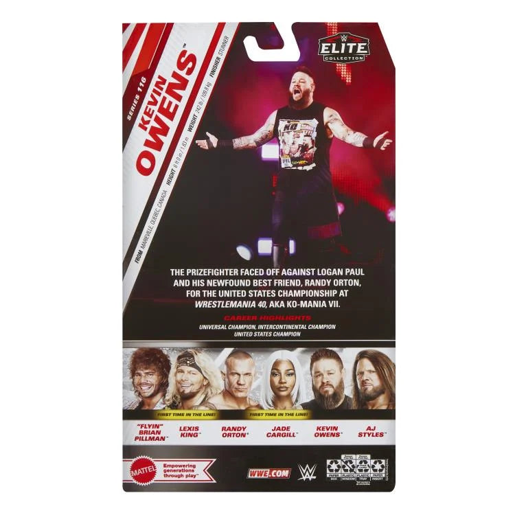 Kevin Owens WWE Elite Collection Series 116 Action Figure