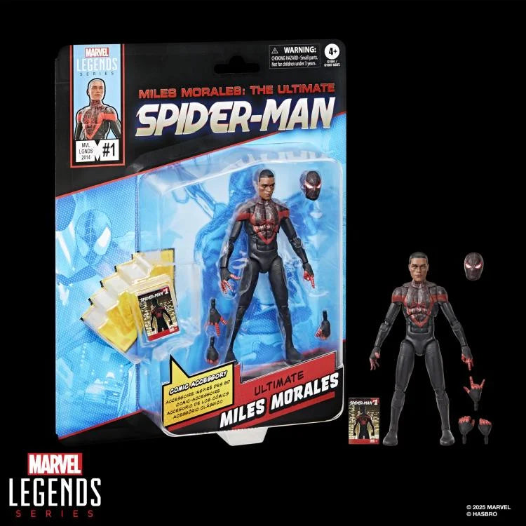 Miles Morales Ultimate Spider-Man #1 Marvel Legends Action Figure