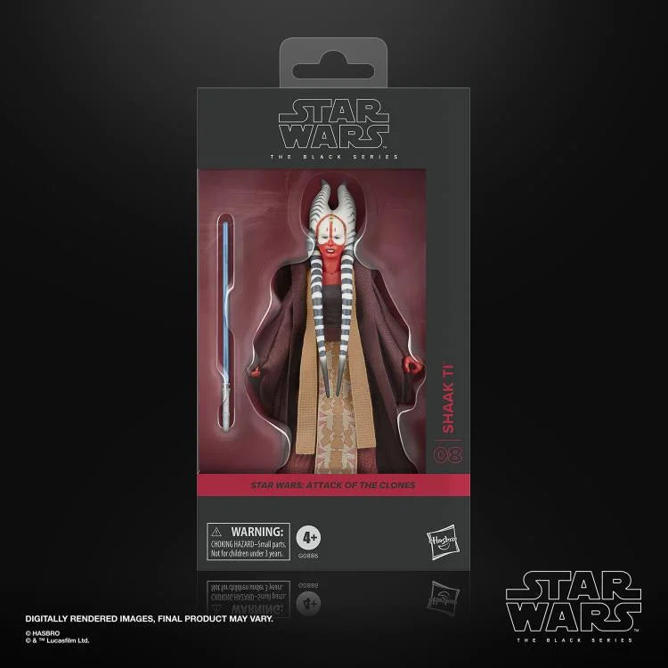 Shaak Ti (Attack of the Clones) Star Wars: The Black Series 6" Action Figure