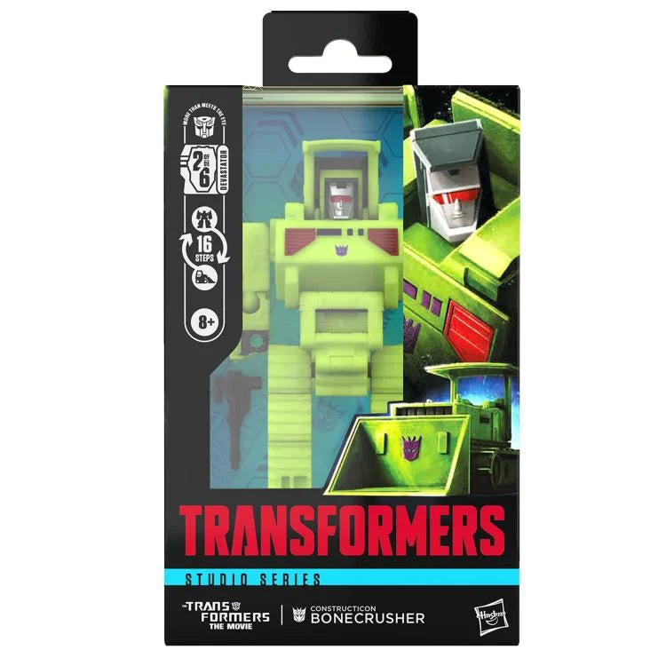 Bonecrusher The Transformers: The Movie Studio Series 86 Deluxe Class Constructicon