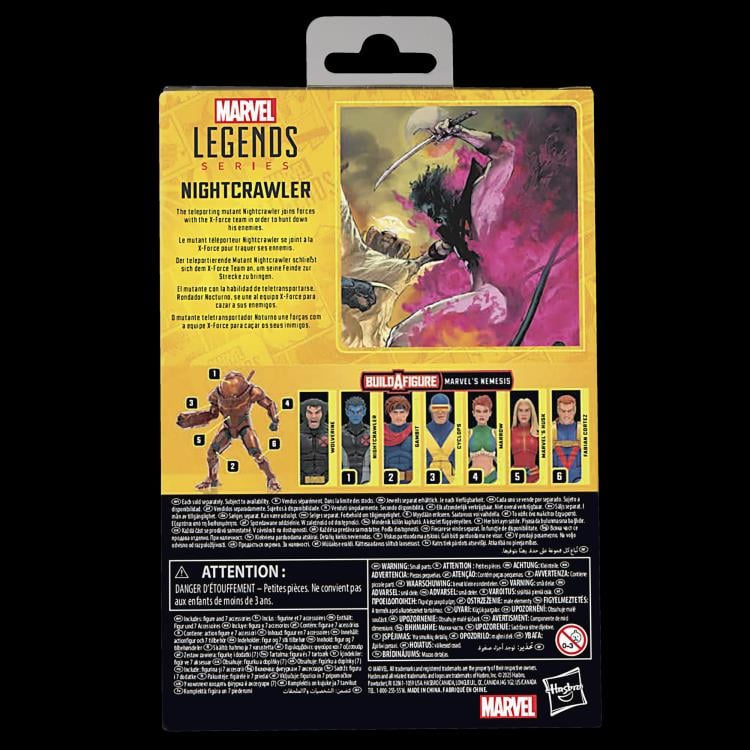 Nightcrawler (Uncanny X-Force) X-Men Marvel Legends Action Figure (Marvel's Nemesis BAF)