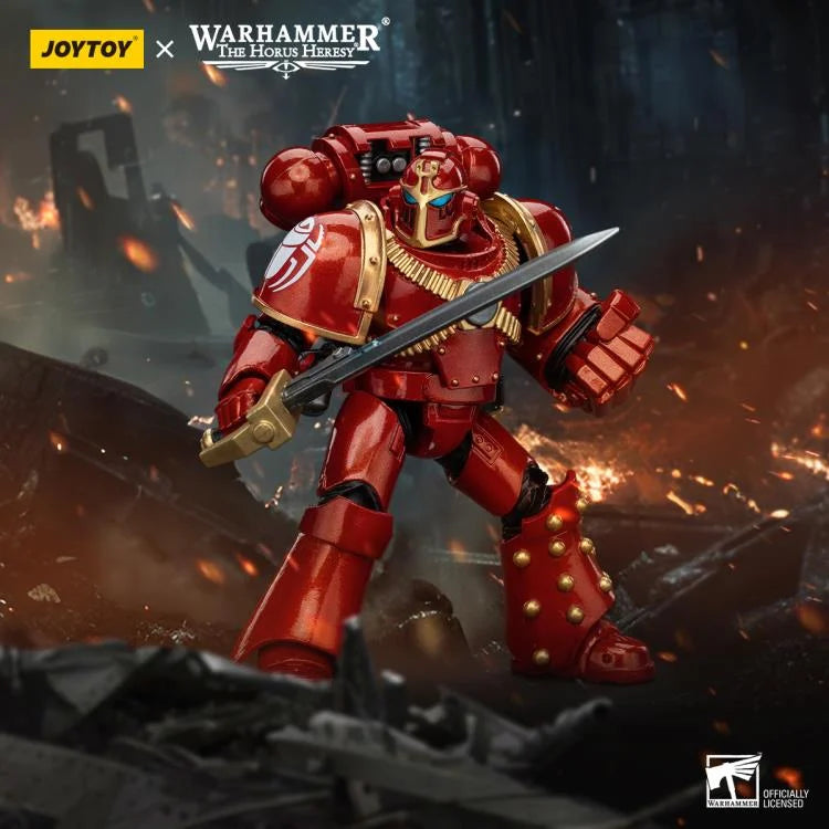 Legion MK IV Tactical Squad Sergeant with Power Fist Warhammer: The Horus Heresy Thousand Sons 1/18 Scale Action Figure