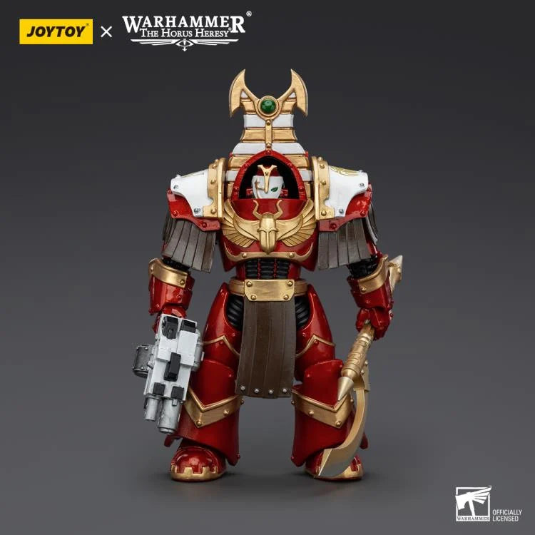 Sekhmet Terminator Cabal Sekhmet with Combi-Melta and Achea Force Weapon Warhammer: The Horus Heresy Thousand Sons 1/18 Scale Action Figure