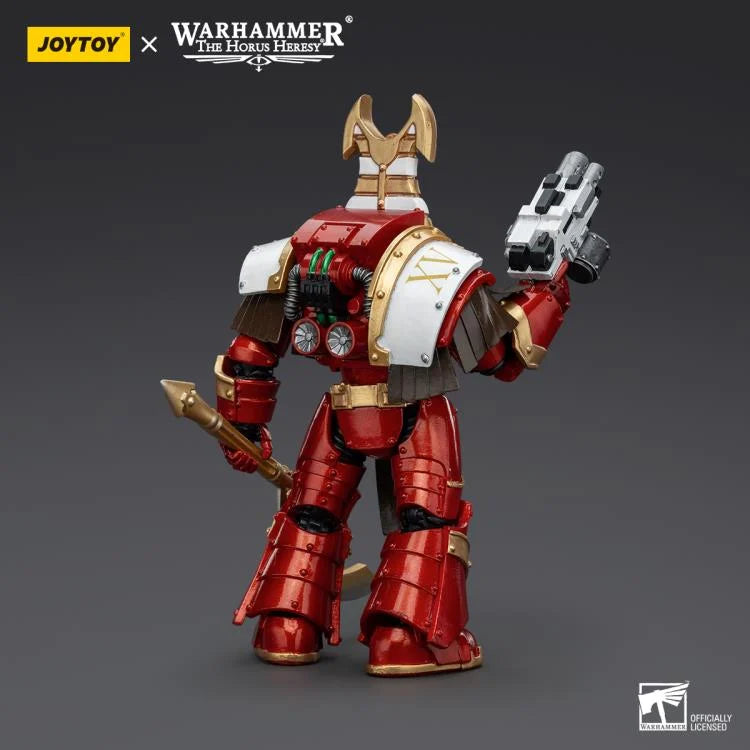 Sekhmet Terminator Cabal Sekhmet with Combi-Melta and Achea Force Weapon Warhammer: The Horus Heresy Thousand Sons 1/18 Scale Action Figure