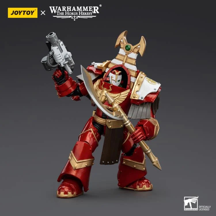 Sekhmet Terminator Cabal Sekhmet with Combi-Melta and Achea Force Weapon Warhammer: The Horus Heresy Thousand Sons 1/18 Scale Action Figure