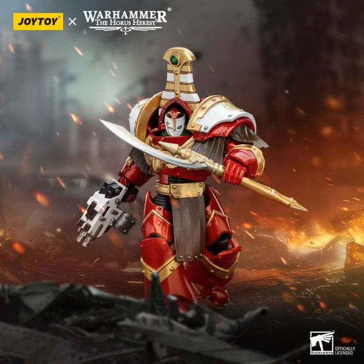 Sekhmet Terminator Cabal Sekhmet with Combi-Bolter and Achea Force Weapon Warhammer: The Horus Heresy Thousand Sons 1/18 Scale Action Figure