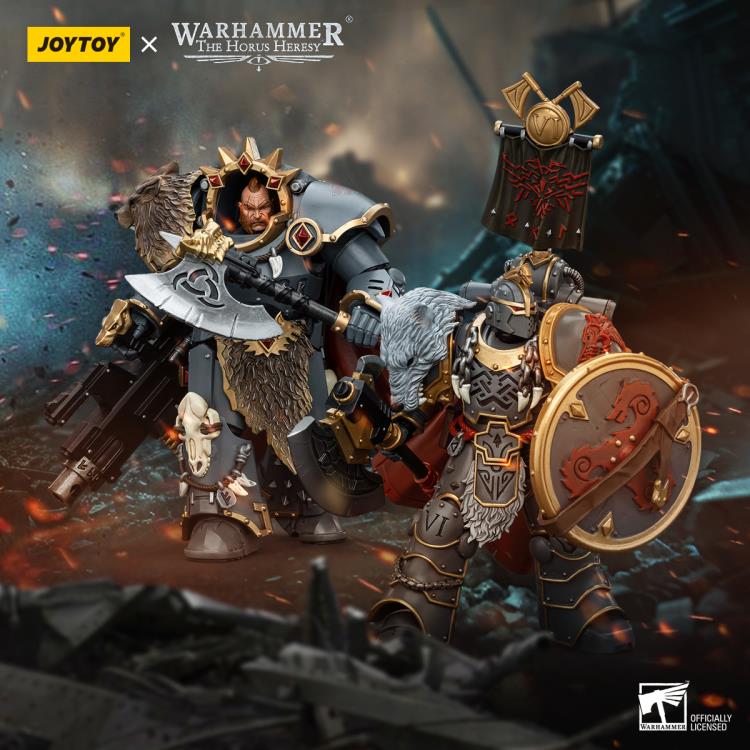 Hvarl Red-Blade Warhammer: The Horus Heresy Space Wolves 1/18 Scale Action Figure