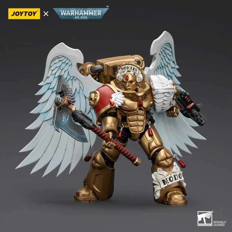 Sanguinary Guard with Encarmine Axe and Inferno Pistol Warhammer 40K Blood Angels 1/18 Scale Action Figure