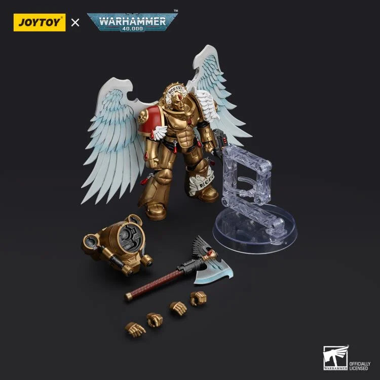 Sanguinary Guard with Encarmine Axe and Inferno Pistol Warhammer 40K Blood Angels 1/18 Scale Action Figure