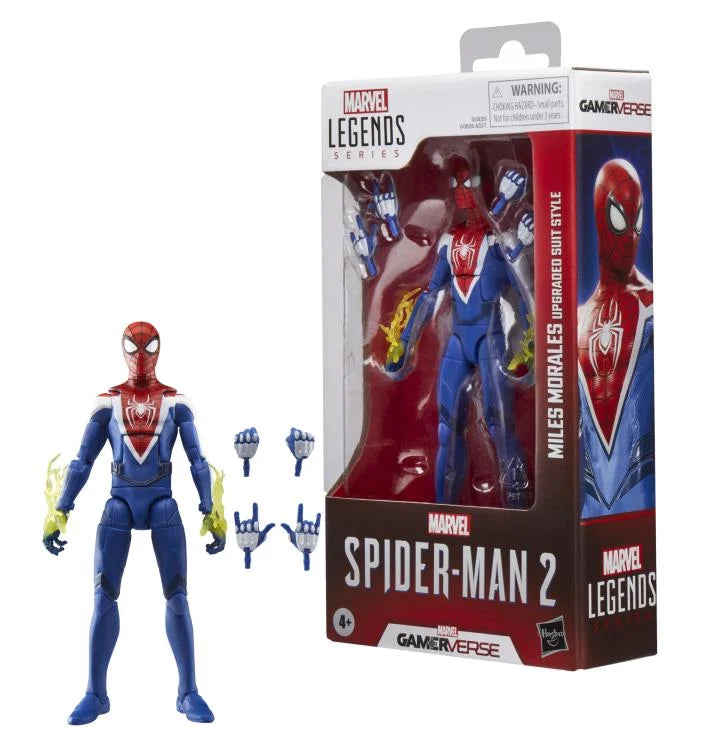 Miles Morales (Upgraded Suit Style) Marvel's Spider-Man 2 Marvel Legends Gamerverse Action Figure