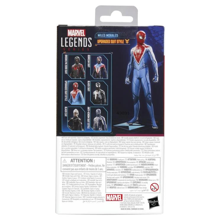 Miles Morales (Upgraded Suit Style) Marvel's Spider-Man 2 Marvel Legends Gamerverse Action Figure
