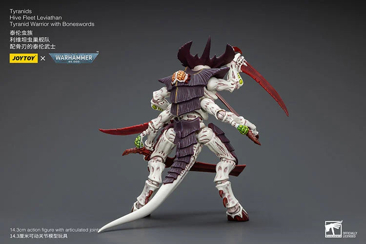 Tyranid Warrior with Bonesword Warhammer 40K Tyranids Hive Fleet Leviathan 1/18 Scale Action Figure