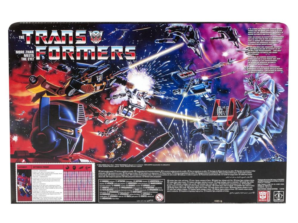 Optimus Prime (Retro G1) Transformers 40th Anniversary Action Figure