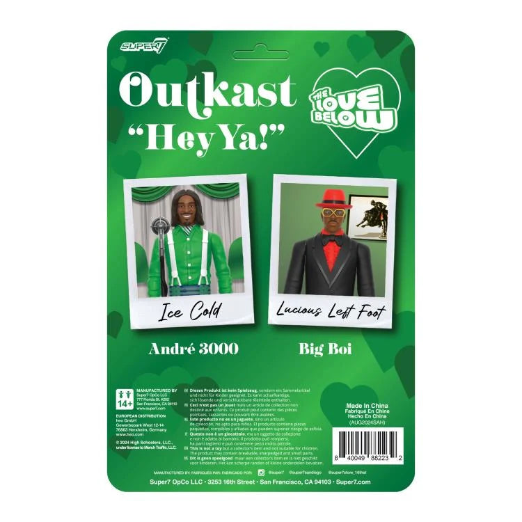 Outkast ReAction Figure Outkast (Hey Ya!) Two-Pack