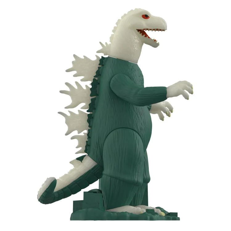 Toho ReAction Godzilla (Model Kit Inspired Glow-in-the-Dark) Action Figure