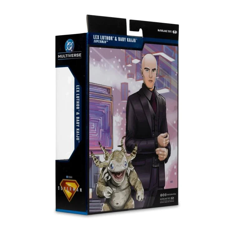 Lex Luthor & Baby Kaiju (Deluxe Theatrical Edition) Superman (2025) DC Multiverse Action Figure
