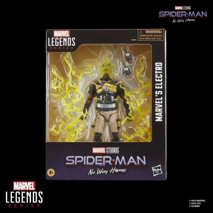 Electro Spider-Man: No Way Home Marvel Legends Deluxe Action Figure