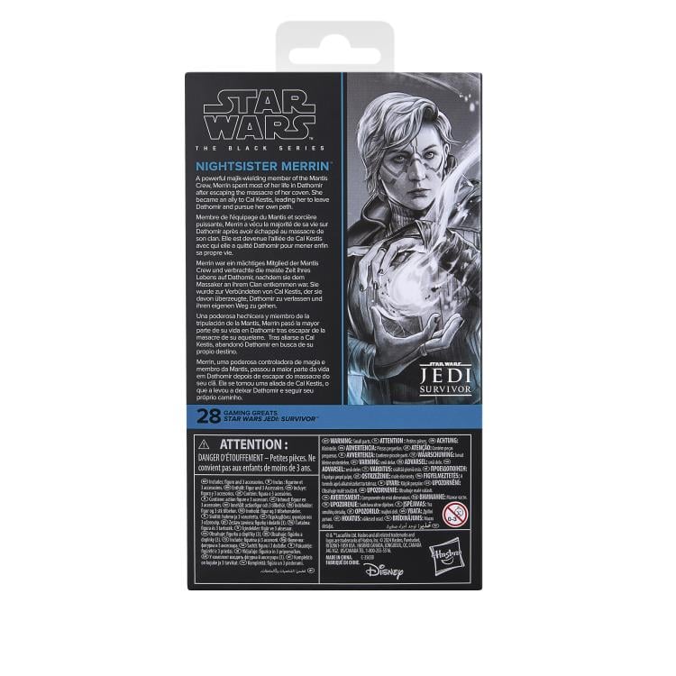 Nightsister Merrin (Jedi: Survivor) Star Wars: The Black Series 6" Action Figure