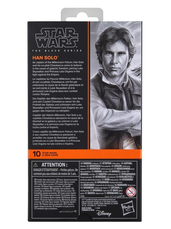 Han Solo (A New Hope) Star Wars: The Black Series 6" Action Figure