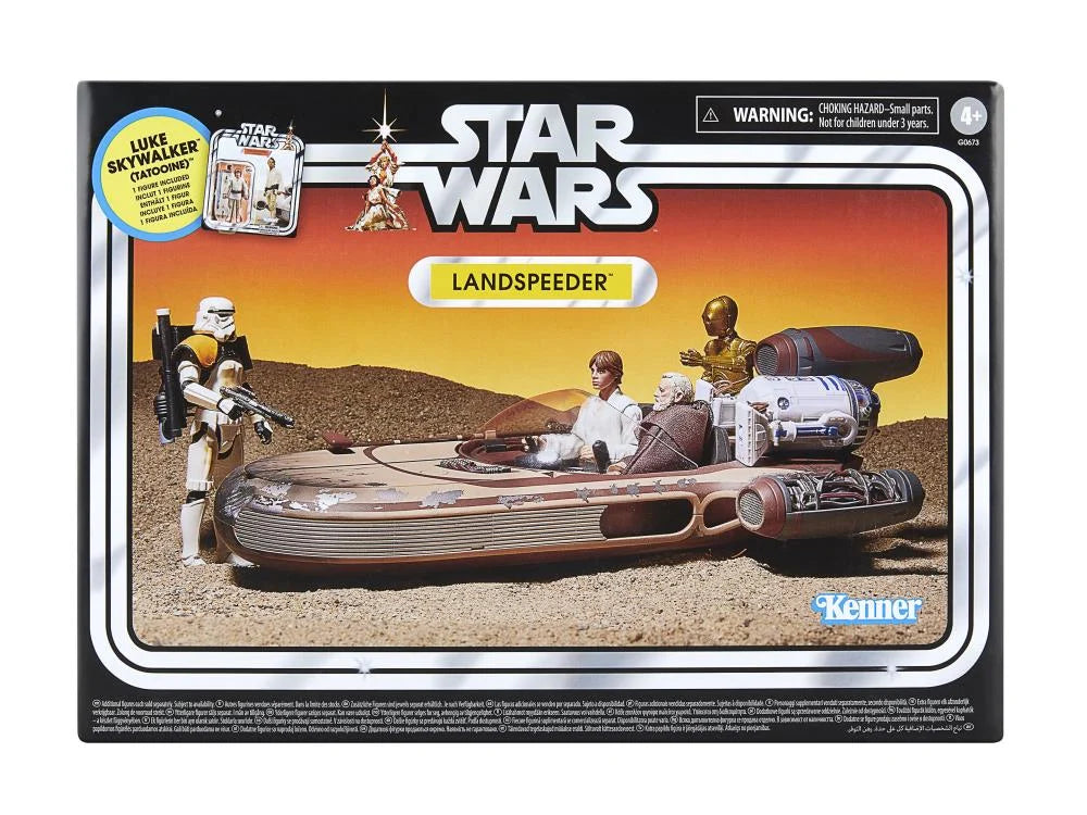 X-34 Landspeeder with Luke Skywalker (Tatooine) Star Wars: The Vintage Collection Action Figure