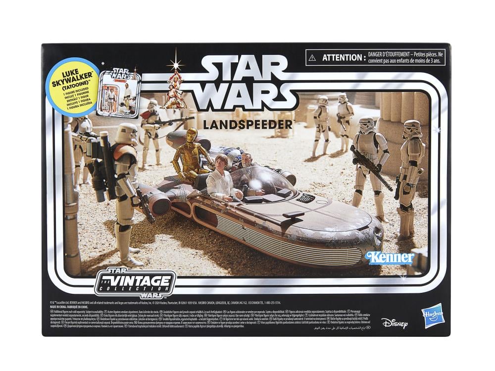 X-34 Landspeeder with Luke Skywalker (Tatooine) Star Wars: The Vintage Collection Action Figure