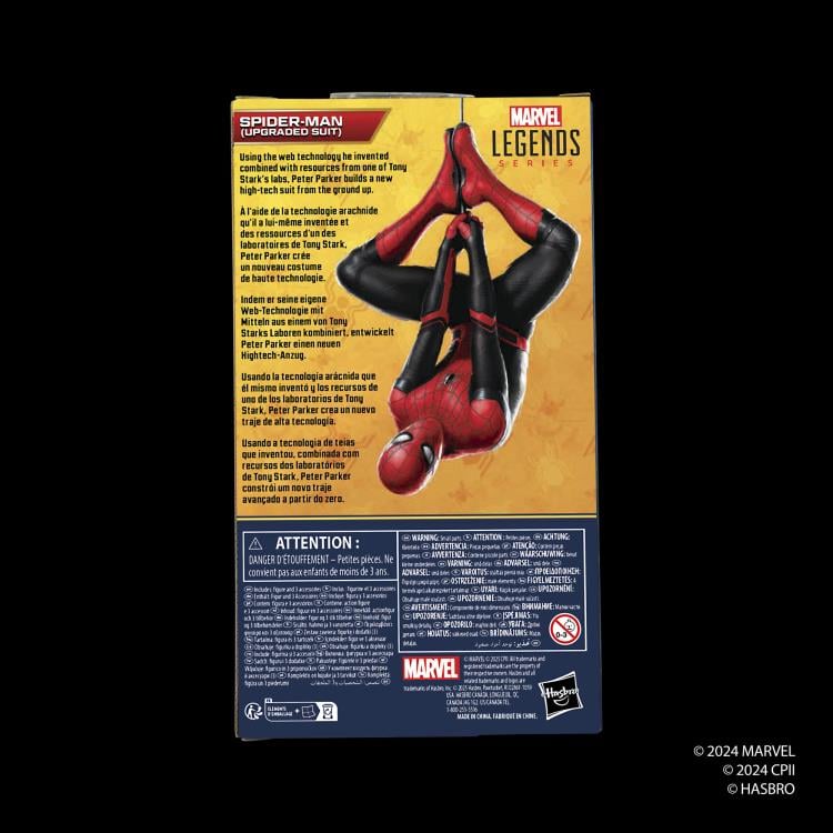 Spider-Man (Upgraded Suit) Spider-Man: Far From Home Marvel Legends Action Figure