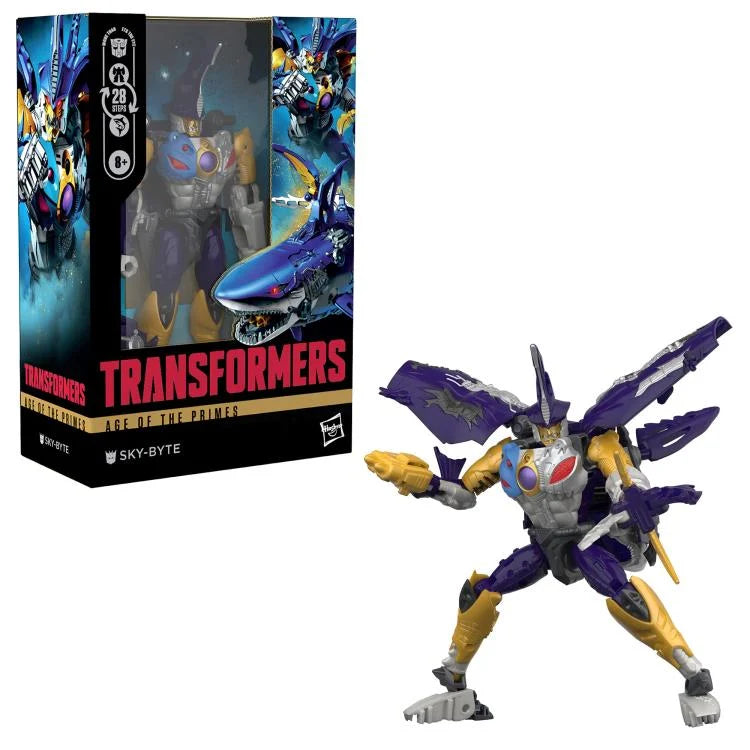Transformers Age of the Primes Voyager Class Skybyte Action Figure