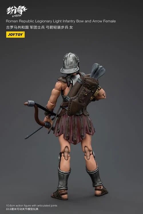Female Legionary Light Infantry with Bow and Arrow Strife Roman Republic 1/18 Scale Action Figure