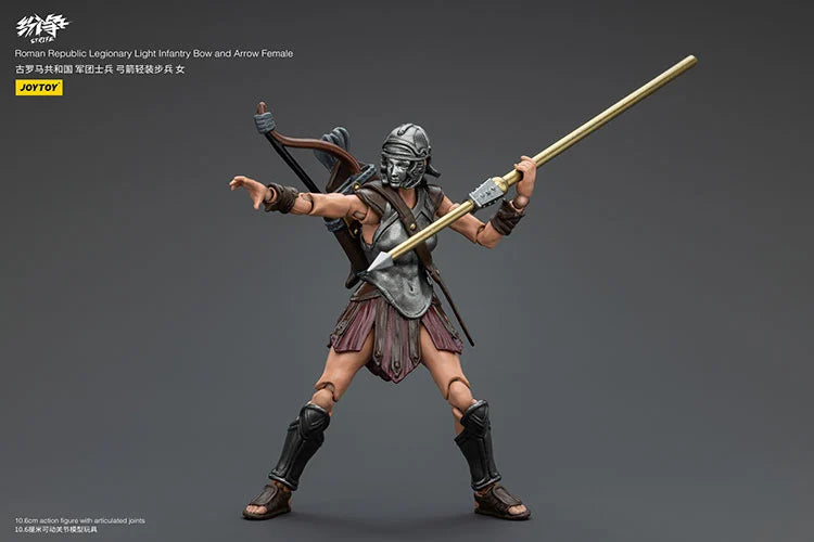 Female Legionary Light Infantry with Bow and Arrow Strife Roman Republic 1/18 Scale Action Figure